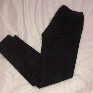 Page paisley colored jeans